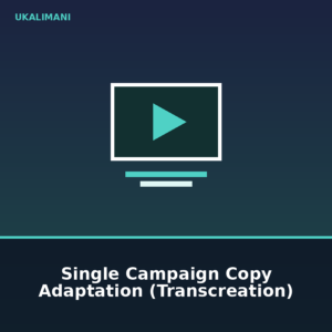 Single Campaign Copy Adaptation (Transcreation)